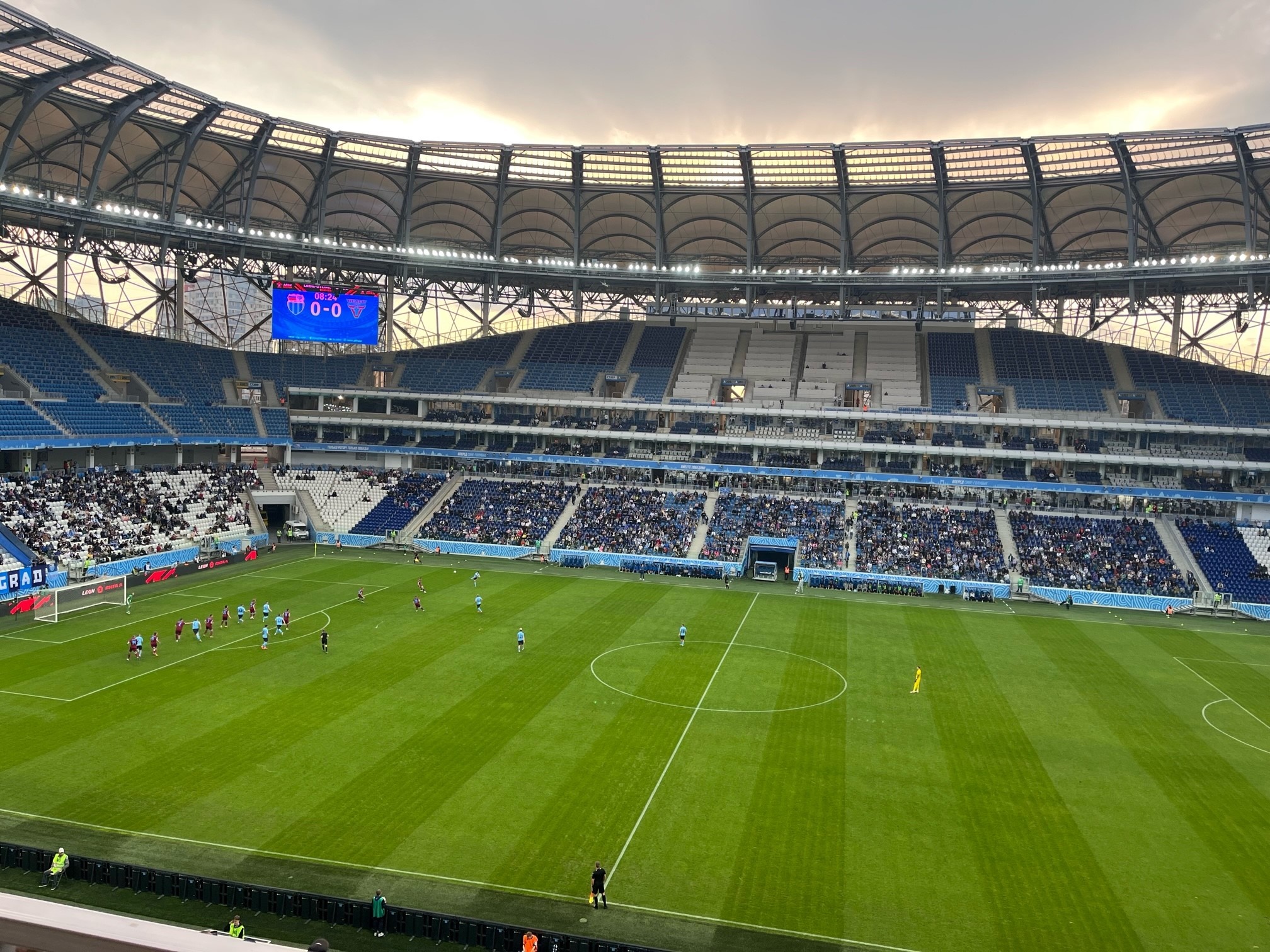 билайн в Волгограде улучшил связь для футбольных болельщиков