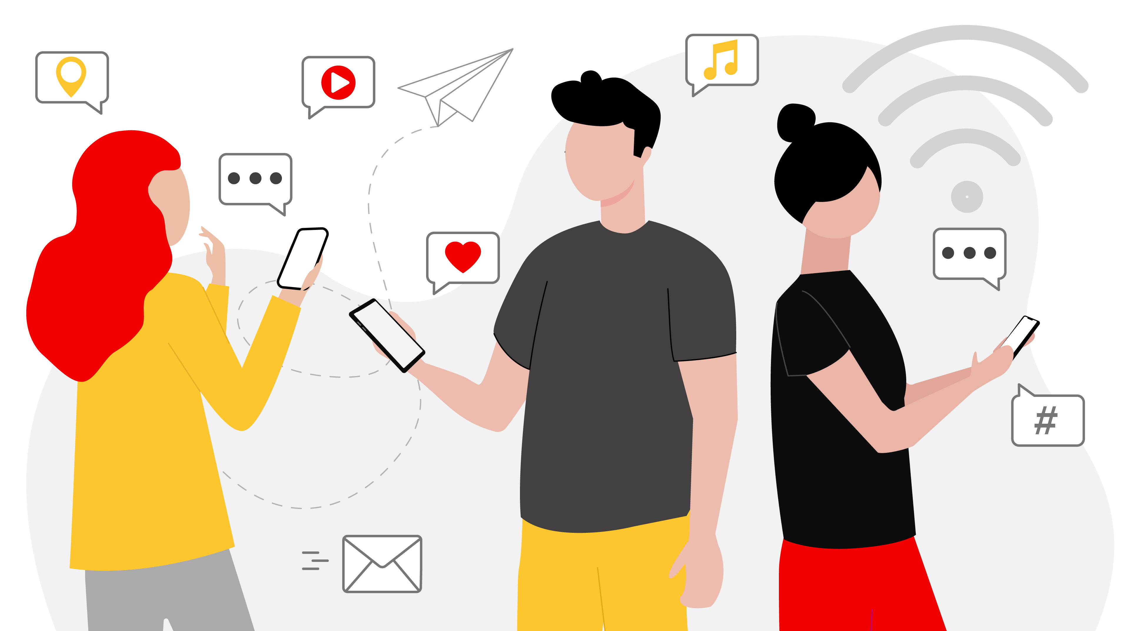 билайн.аналитика: трафик на мессенджеры в 2023 году вырос почти в два раза