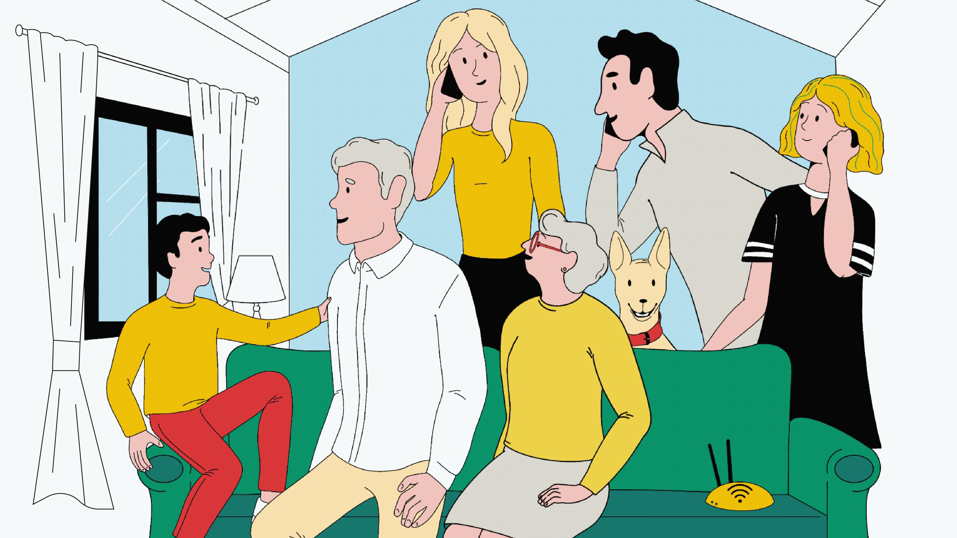 Как VoWiFi делает общение лучше — показываем в комиксах