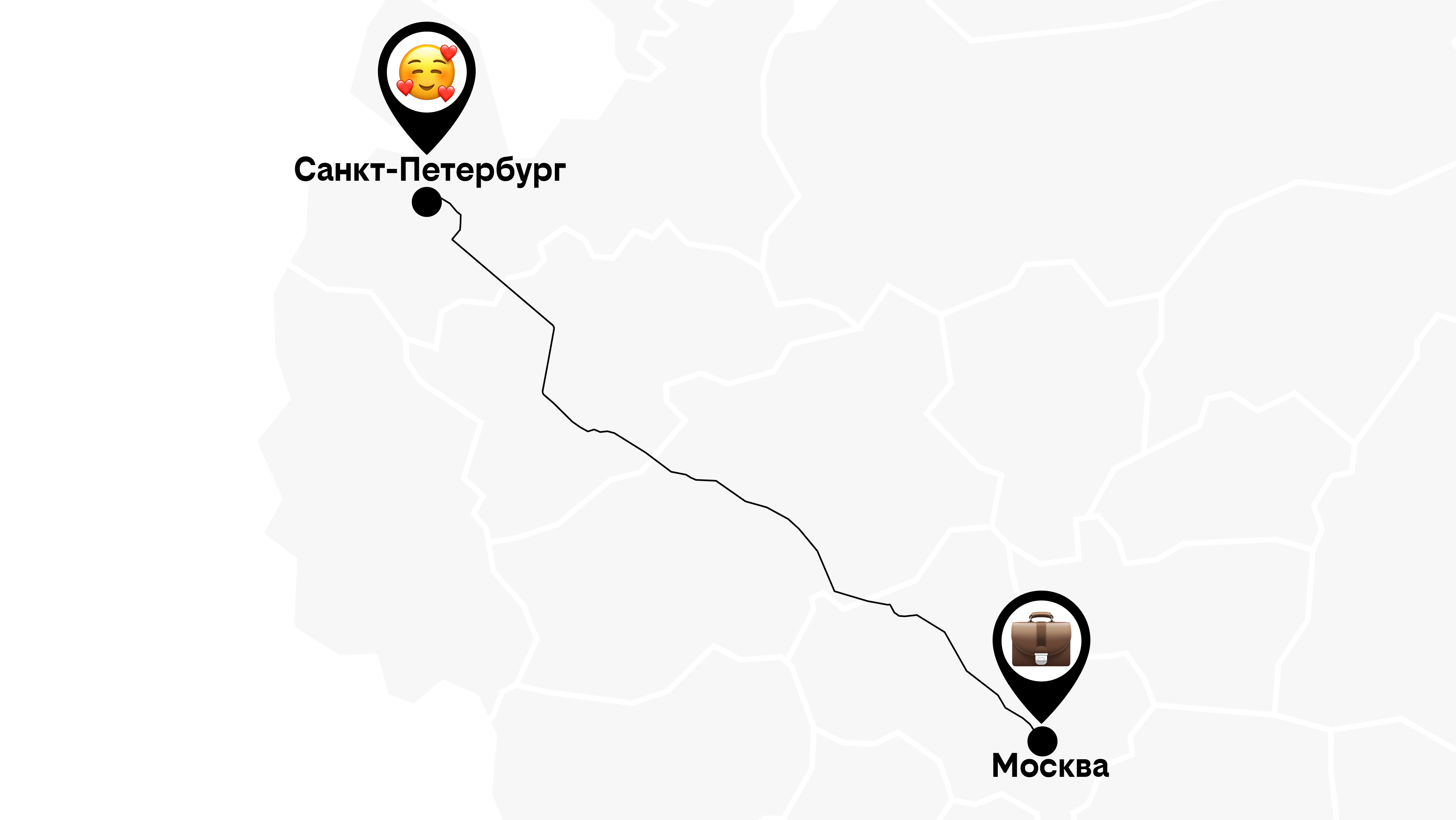 «В Москву — по работе, в Питер — по любви»: анализ турпотока между столицами