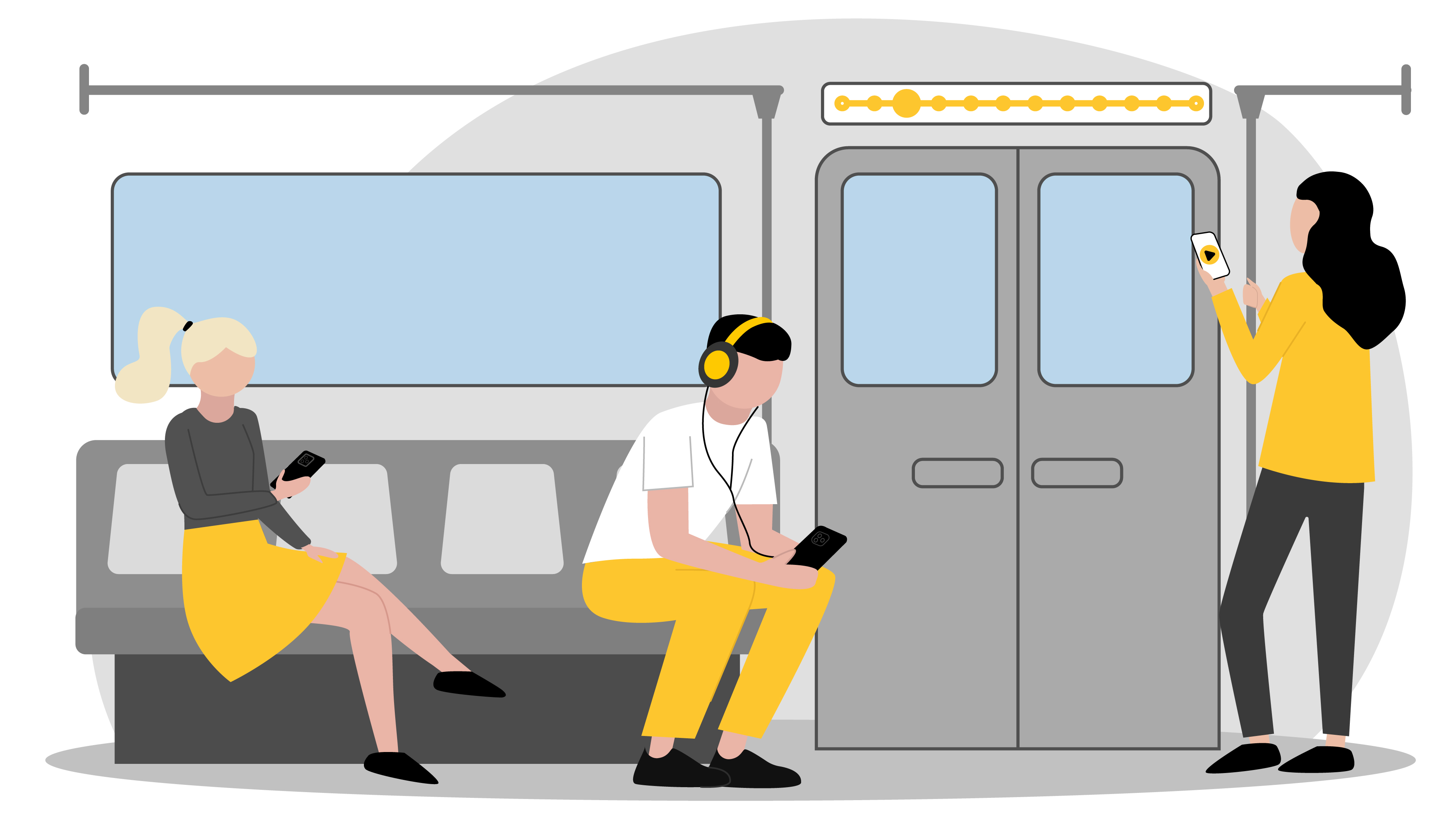 билайн зафиксировал трехкратный рост трафика в популярных приложениях в московском метро