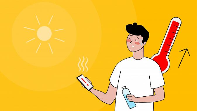 В Билайне рассказали, как правильно пользоваться смартфоном в жару