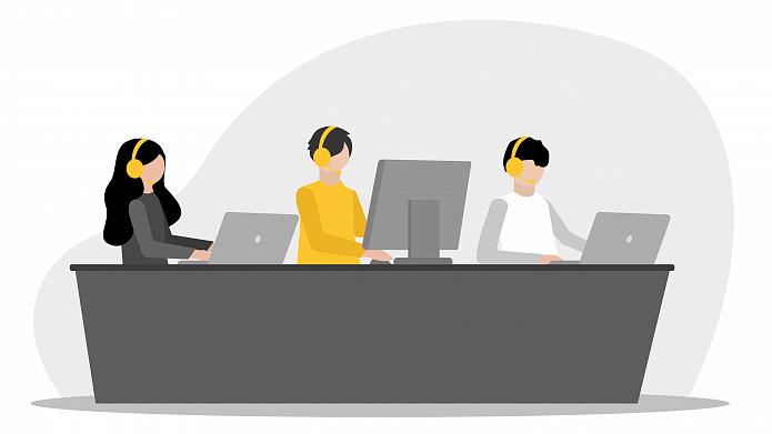 О работе в клиентском сервисе